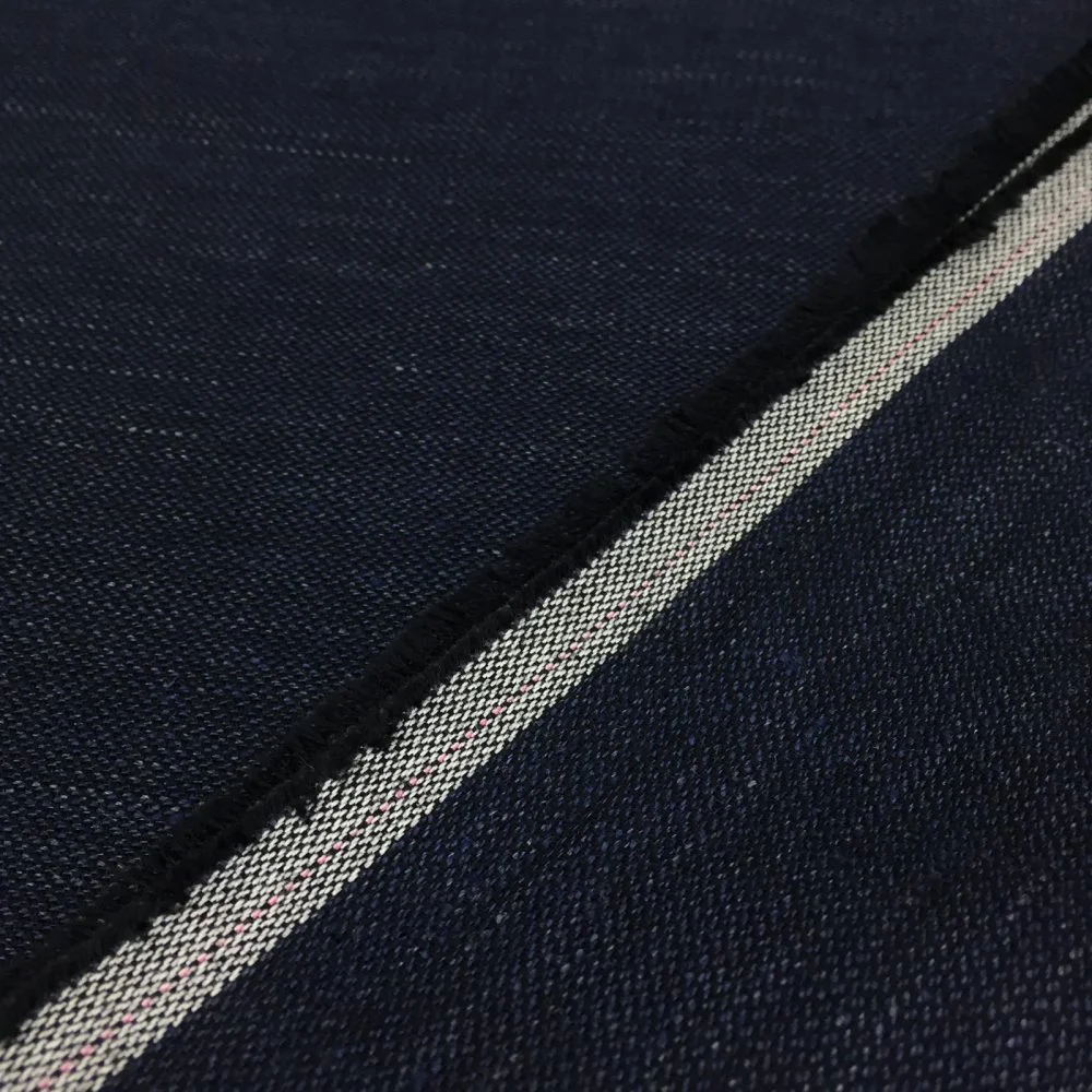 Kot Görünümlü Ham Keten Kumaş - Görsel 2