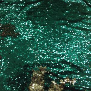 Dönen Payet Kumaş Zümrüt-Gold Dönen Payet Kumaş Zümrüt-Gold