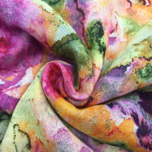 Desenli & Düz Tülbent Kumaş