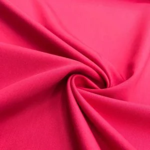 Dökümlü Gabardin Kumaş Açık Mercan