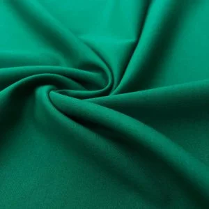 Dökümlü Gabardin Kumaş Açık Zümrüt