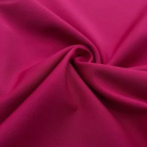 Dökümlü Gabardin Kumaş Fuşya