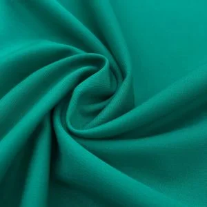 Dökümlü Gabardin Kumaş Irmak Yeşili