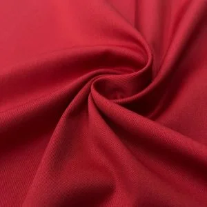 Dökümlü Gabardin Kumaş Kırmızı Dökümlü Gabardin Kumaş Kırmızı