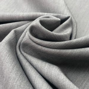 Dökümlü Gabardin Kumaş Kot Gri