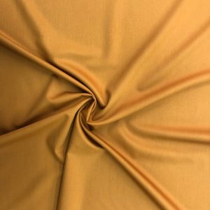 Dökümlü Gabardin Kumaş Koyu Hardal Sarısı