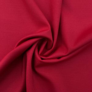Dökümlü Gabardin Kumaş Koyu Kırmızı