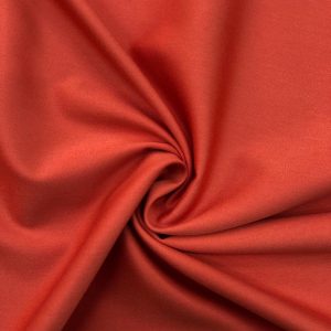 Dökümlü Gabardin Kumaş Koyu Turuncu