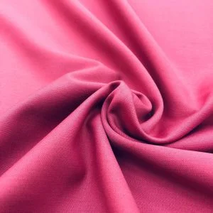 Dökümlü Gabardin Kumaş Pembe
