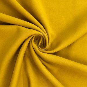 Düz Viskon Kumaş Hardal Sarısı
