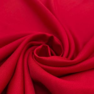 Düz Viskon Kumaş Koyu Mercan