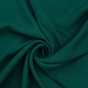 Düz Viskon Kumaş Koyu Zümrüt