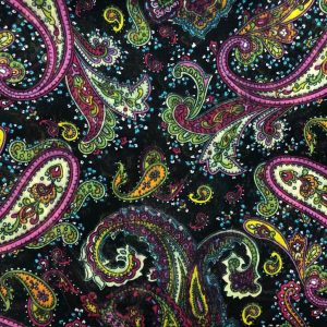 Şal Desenli Tülbent Kumaş