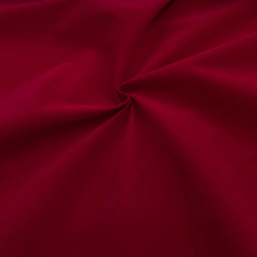 Süet Kadife Kumaş Kırmızı