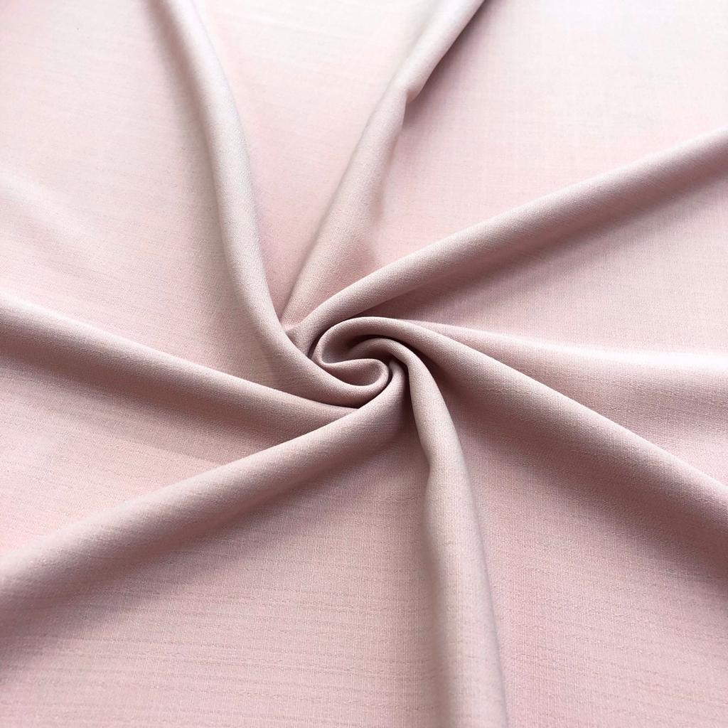 Krep Keten Kumaş Toz Pembe Krep Keten Kumaş Toz Pembe
