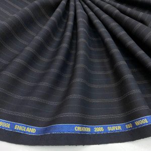 Alternative view of İthal Çizgili Kumaş Siyah