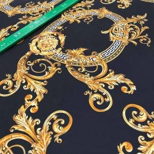 İpek Desenli Saten Kumaş