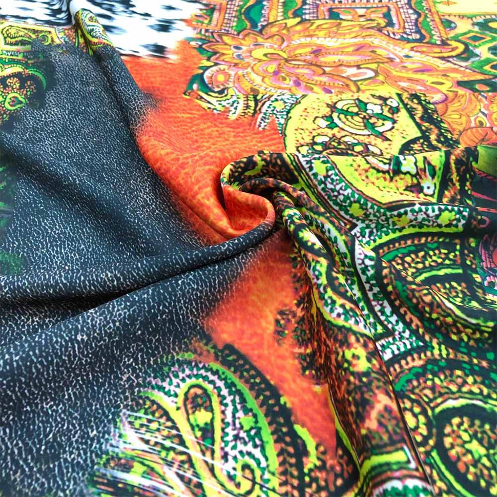 İpek Desenli Saten Kumaş İpek Desenli Saten Kumaş