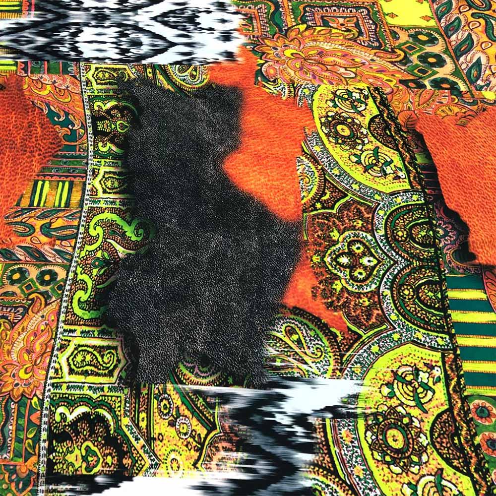 İpek Desenli Saten Kumaş İpek Desenli Saten Kumaş