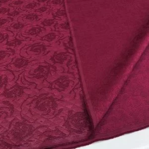 Alternative view of Sıvama Desenli İnce Kapitone Deri Kumaş Vişne Çürüğü