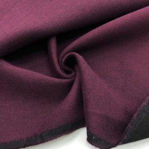 Çift Taraflı Kaşmir Kumaş Bordo