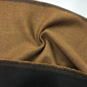 Çift Taraflı Kaşmir Kumaş Hardal