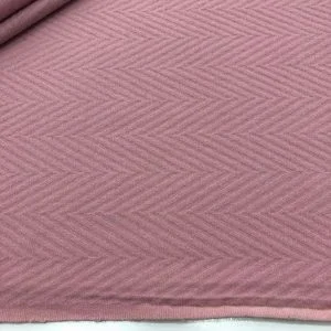 Desenli Kaşe Kumaş Pembe
