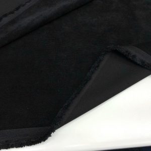 Fitilli Kadife Kumaş Siyah Fitilli Kadife Kumaş Siyah