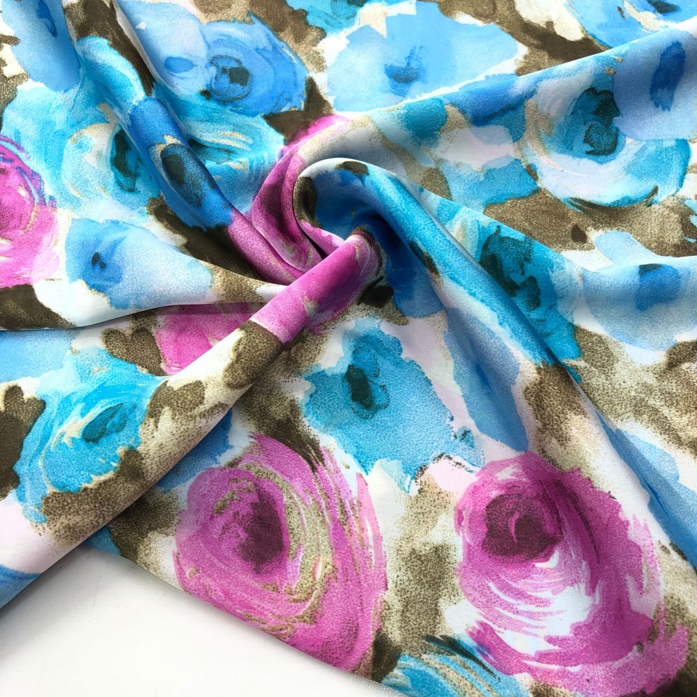 İpek Desenli Saten Kumaş İpek Desenli Saten Kumaş