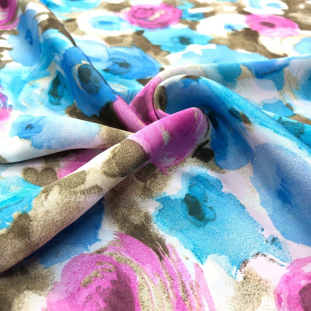 İpek Desenli Saten Kumaş İpek Desenli Saten Kumaş