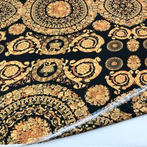 İpek Desenli Saten Kumaş