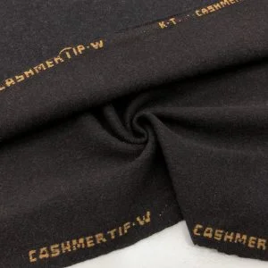 Kaşmir Kumaş Koyu Kahverengi