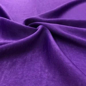 Taşlanmış Cupra Kumaş Açık Mor