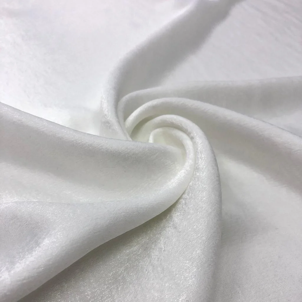 Taşlanmış Cupra Kumaş Beyaz