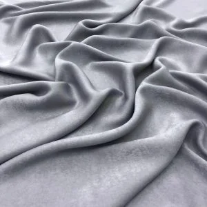 Taşlanmış Cupra Kumaş Gri