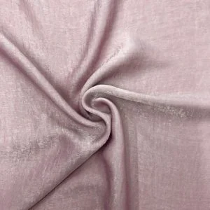 Taşlanmış Cupra Kumaş Pudra Pembesi