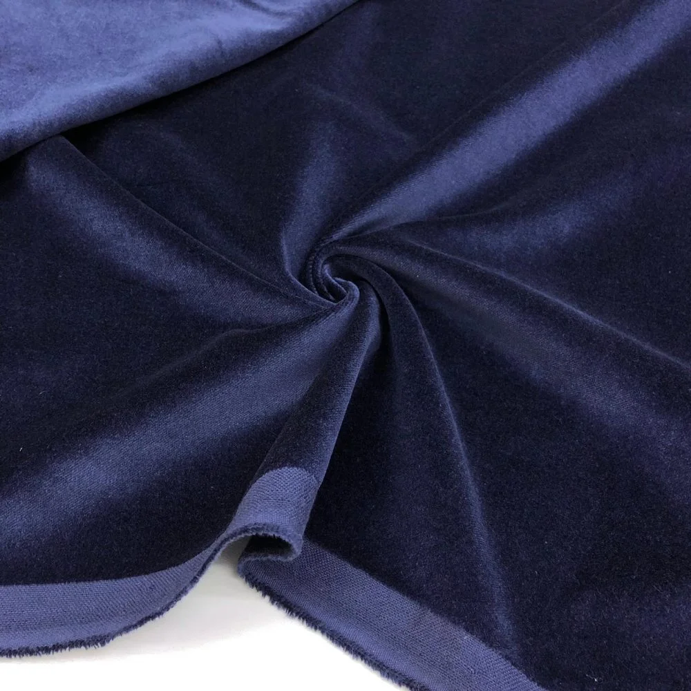 Cotton Kadife Kumaş Lacivert Cotton Kadife Kumaş Lacivert