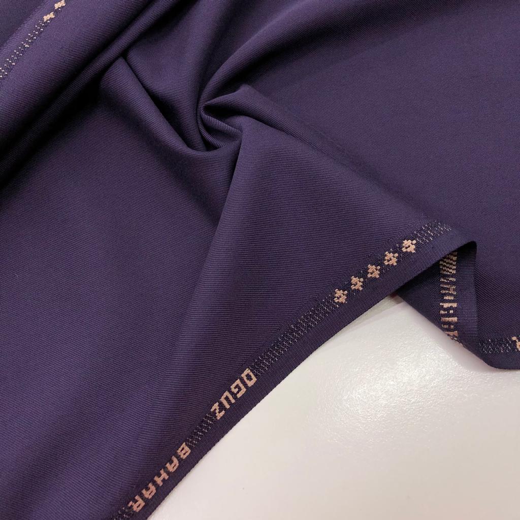 Oğuz Gabardin Kumaş Mor Oğuz Gabardin Kumaş Mor