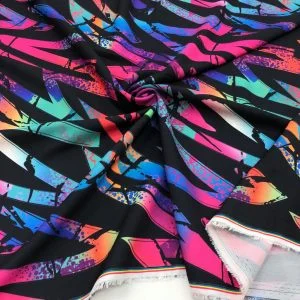 Dijital Baskı Krep Kumaş