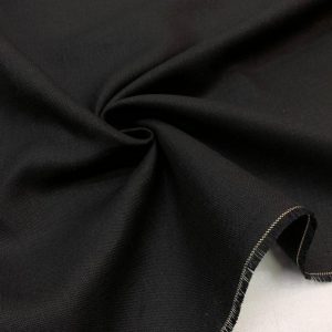 Ham Keten Kumaş Siyah