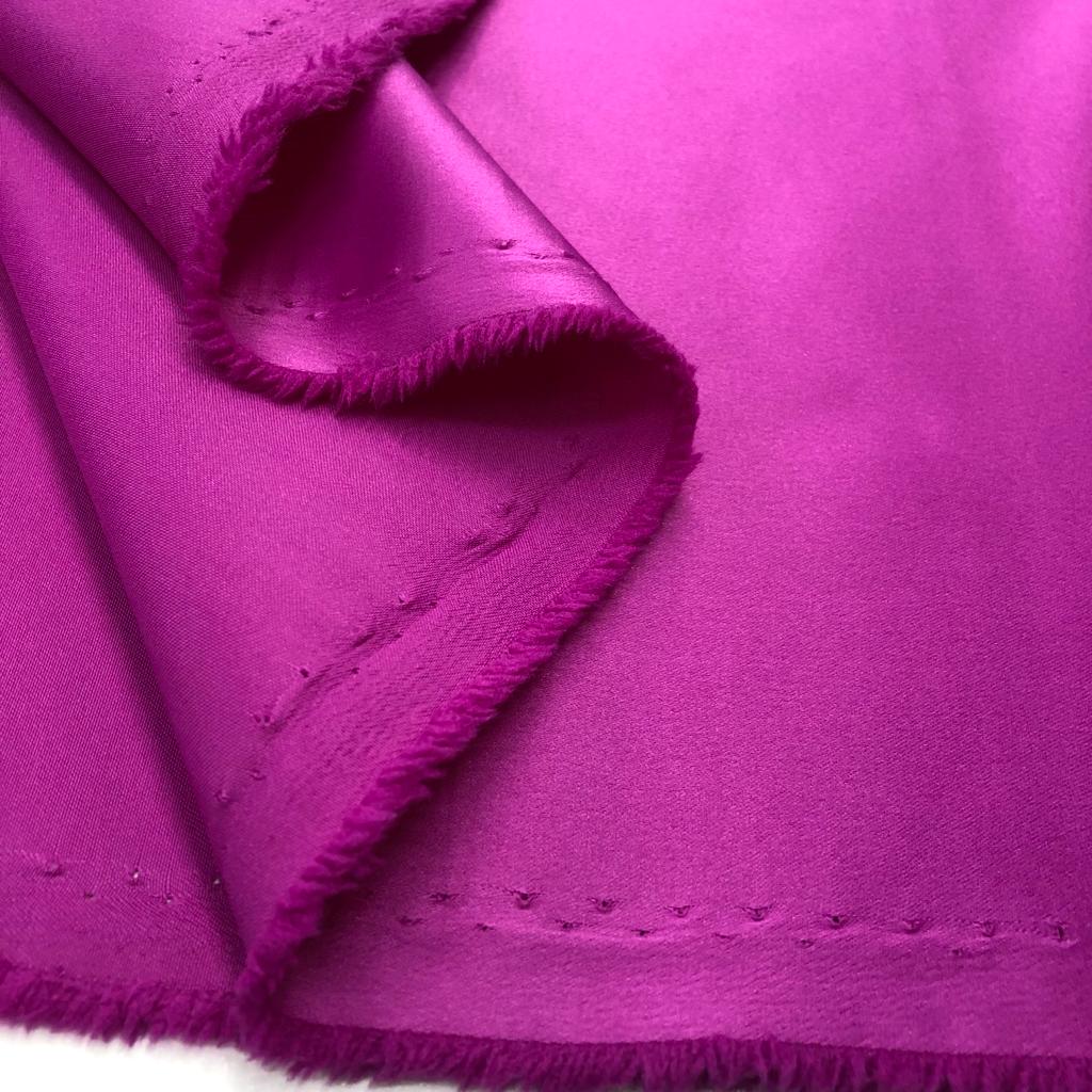 Amerikan Saten Kumaş Fuşya Amerikan Saten Kumaş Fuşya