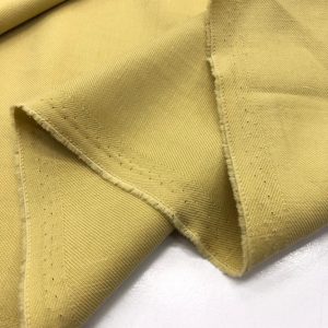 Taşlanmış Keten Kumaş Sarı Taşlanmış Keten Kumaş Sarı