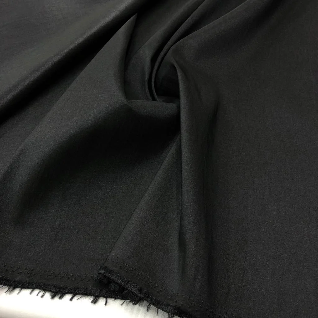 İnce Tafta Kumaş Siyah