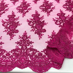 Payet İşlemeli Dantel Kumaş Payet İşlemeli Dantel Kumaş