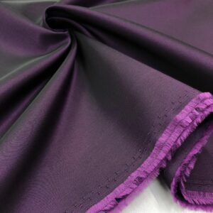 Tafta Kumaş Gül Kurusu Yansımalı Siyah