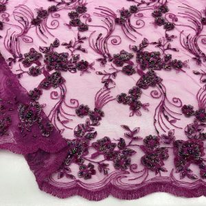 Taş İşlemeli Dantel Kumaş Taş İşlemeli Dantel Kumaş