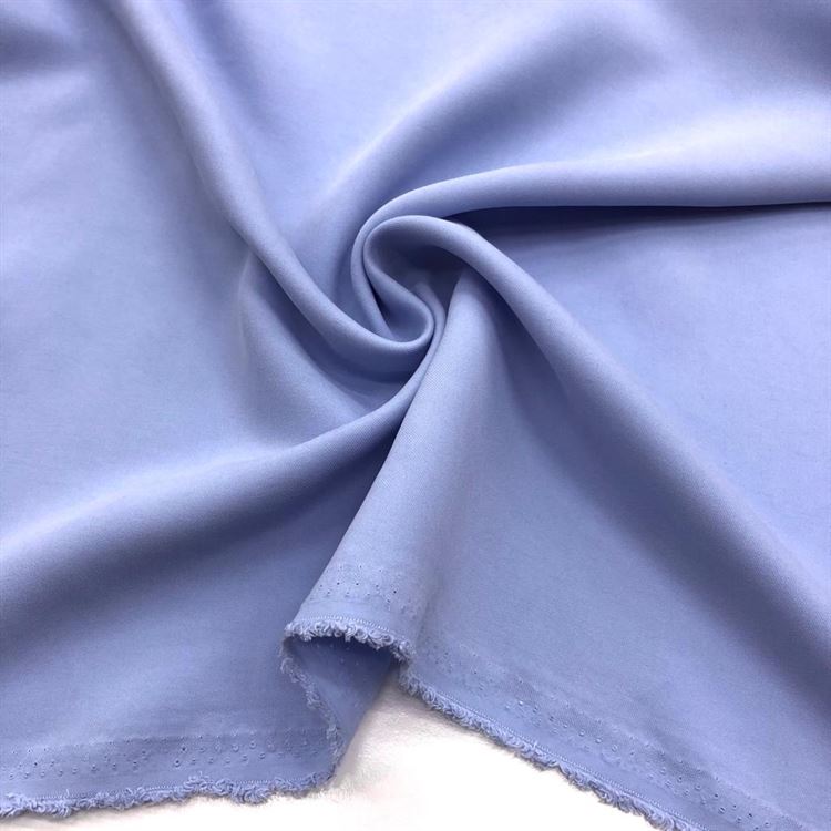 Taşlanmış Cupra Kumaş Bebe Mavisi