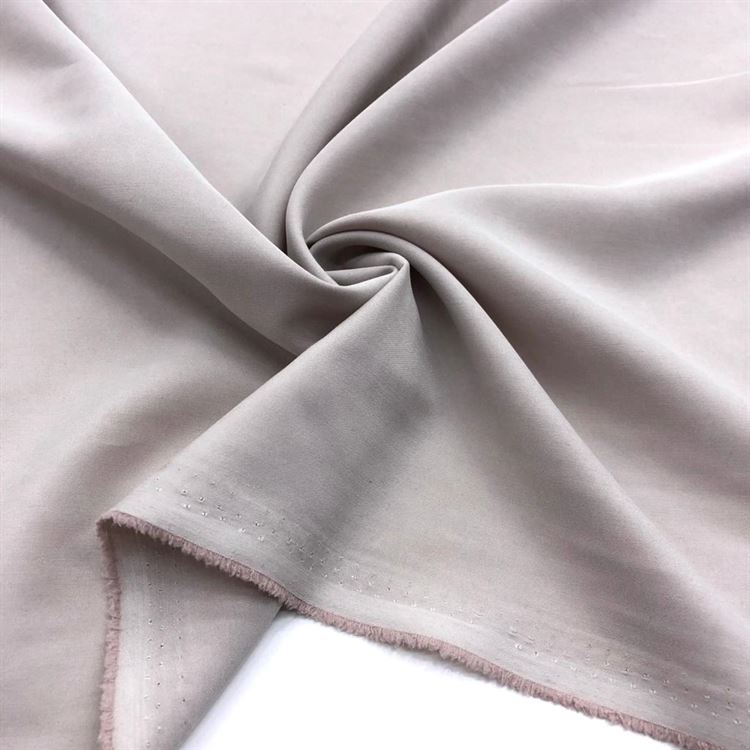 Taşlanmış Cupra Kumaş Bej