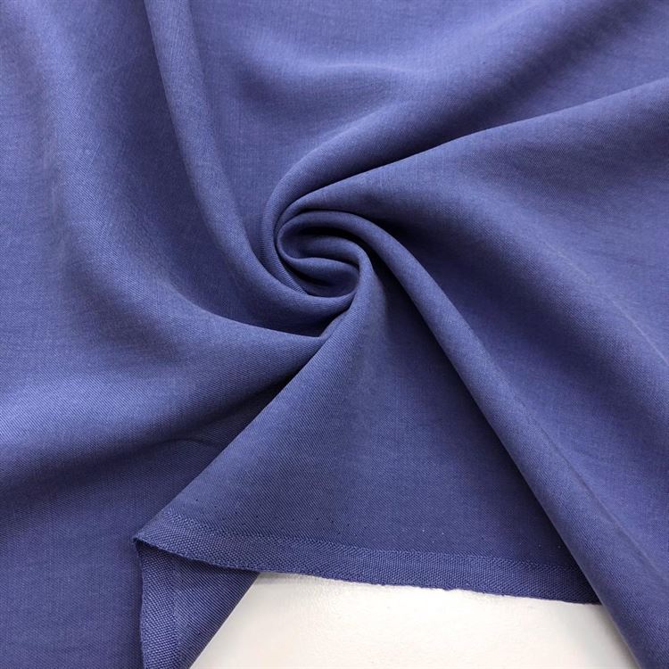 Taşlanmış Cupra Kumaş Koyu İndigo