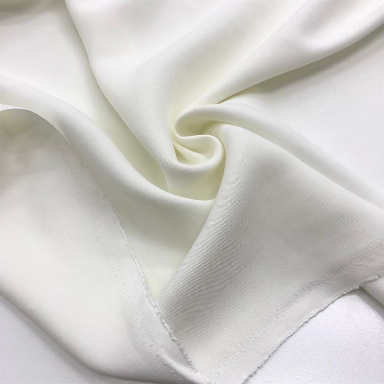 Taşlanmış Keten Kumaş Kırık Beyaz